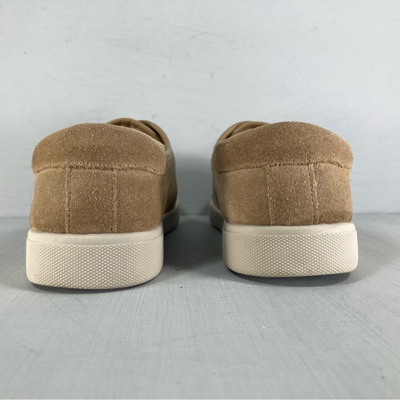 Vionic Jean Suede Sneakers Casual Shoes Tan White Women 6 - Picture 6 of 9